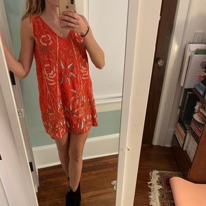 FREE PEOPLE sequin secret garden dress! NEVER WORN